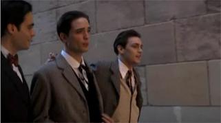 Javier Beltrán, Robert Pattinson, Matthew McNulty in LITTLE ASHES