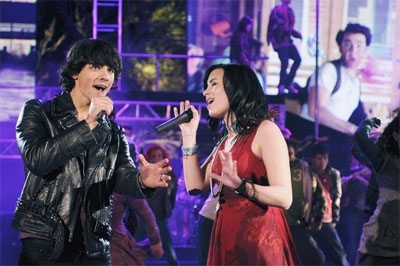*Joe Jonas and Demi Lovato in *Camp Rock 2: The Final Jam - Extended Edition (3-Disc Blu-ray/DVD Combo + Digital Copy)*