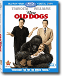 Old Dogs (Three-Disc Blu-ray/DVD Combo w/ Digital Copy) - Blu-ray / comedy DVD / children's and family DVD / Disney DVD review