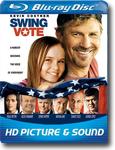 Swing Vote - Blu-ray DVD / action adventure DVD / drama DVD review