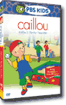 Caillou - Caillou's Family Favorites - animated DVD / children's and family DVD / comedy DVD review
