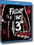 Friday the 13th (Uncut) - Blu-ray DVD / horror DVD / slasher flick DVD / suspense DVD review