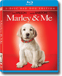 Marley and Me (3-Disc Bad Dog Edition) - Blu-ray DVD / romantic comedy DVD / drama DVD review