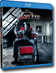 Sweeney Todd: The Demon Barber of Fleet Street - Blu-ray DVD / musical DVD / dark humor DVD / horror DVD review