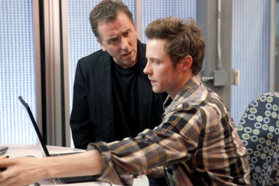 Tim Roth and Ashton Holmes in *Lie to Me: The Complete Third Season*
